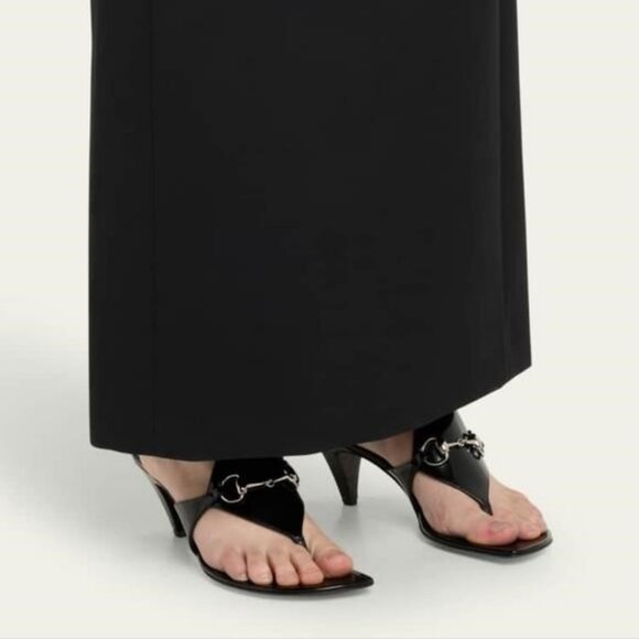 Gucci Shoes - New Original GUCCI Mariame Leather Bit Thong Sandals